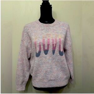 SUNDRY Women’s Cozy Multicolor Sweater S